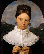 HESS, Heinrich Maria von Portrait of Fanny Gail Germany oil painting artist